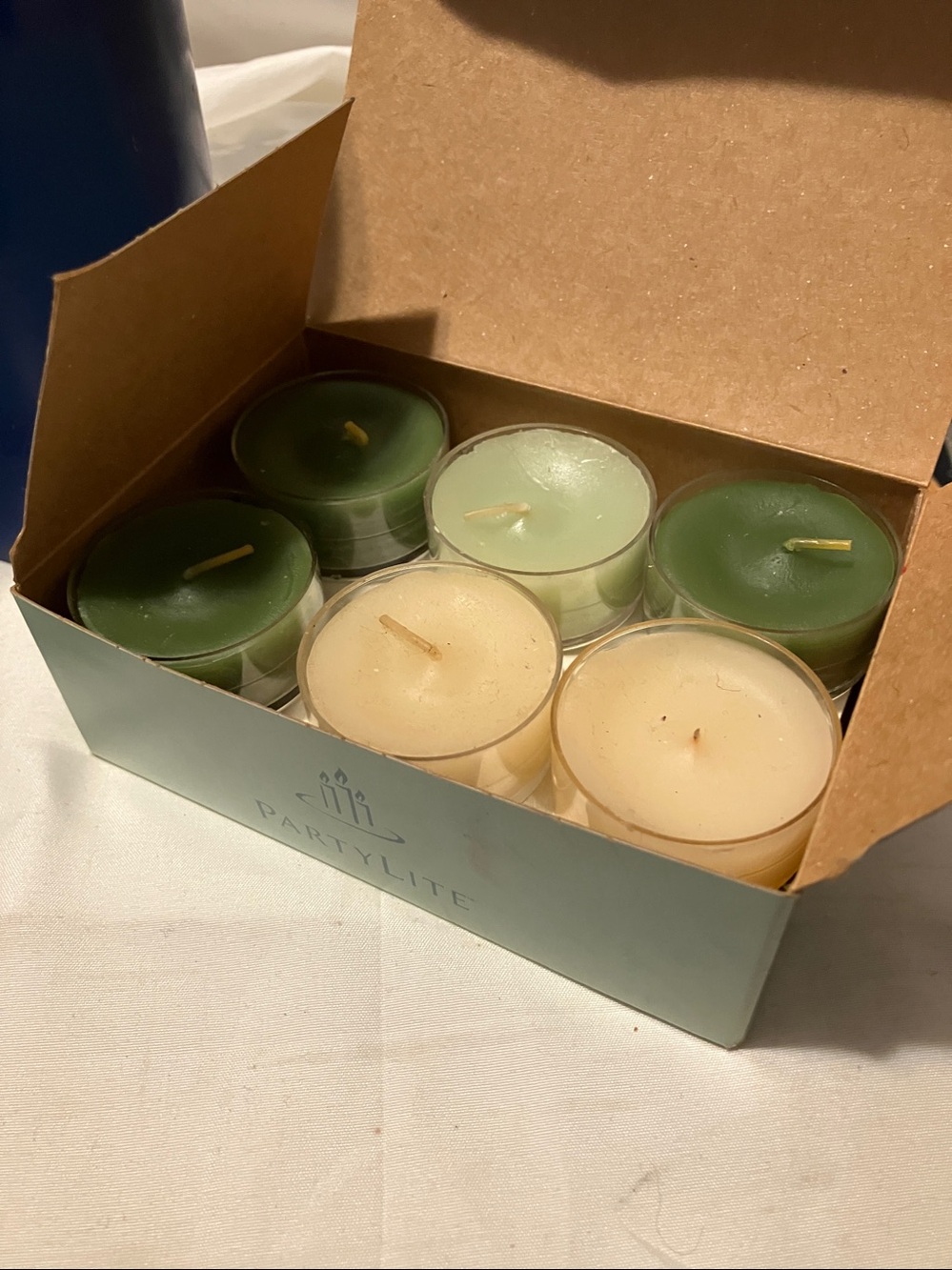 New. Party Lites asstd candles n scents like apple , blueberry , red cinnamon - Picture 5 of 9